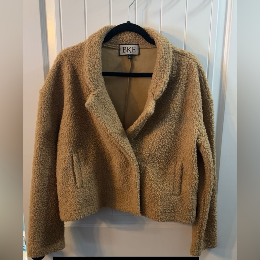 BKE Sherpa Cropped Jacket